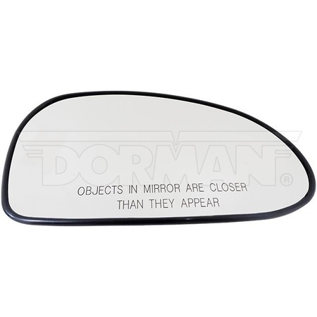 MOTORMITE Non-Heated Plastic Backed Mirror Right, 56639 56639